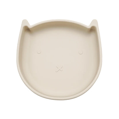 Food Grade Silicone Dish For Babies BPA Free Cartoon Cat Children Dishes Toddle Training Tableware Feeding Bowls Baby Stuff