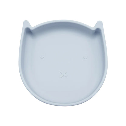 Food Grade Silicone Dish For Babies BPA Free Cartoon Cat Children Dishes Toddle Training Tableware Feeding Bowls Baby Stuff