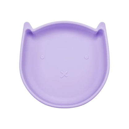 Food Grade Silicone Dish For Babies BPA Free Cartoon Cat Children Dishes Toddle Training Tableware Feeding Bowls Baby Stuff